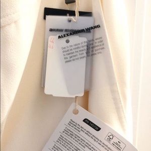 Alexander Wang white trousers